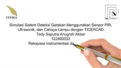 Rekayasa Instrumentasi dan Automasi | Simulasi Sistem Menggunakan Sensor PIR, Ultrasonik dan Cahaya
