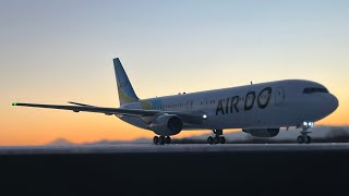 ANA BOEING 767-200 LED仕様完成品 1/100 AIR DO Boeing 767-300 LED lighting model 1/200 scale - YouTube