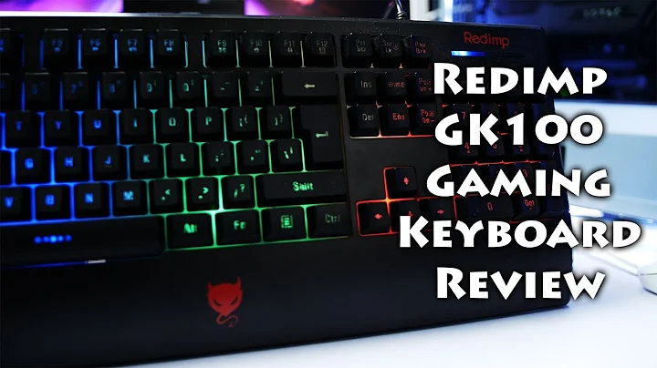 Redimp GK100 Gaming Keyboard Review! - DayDayNews