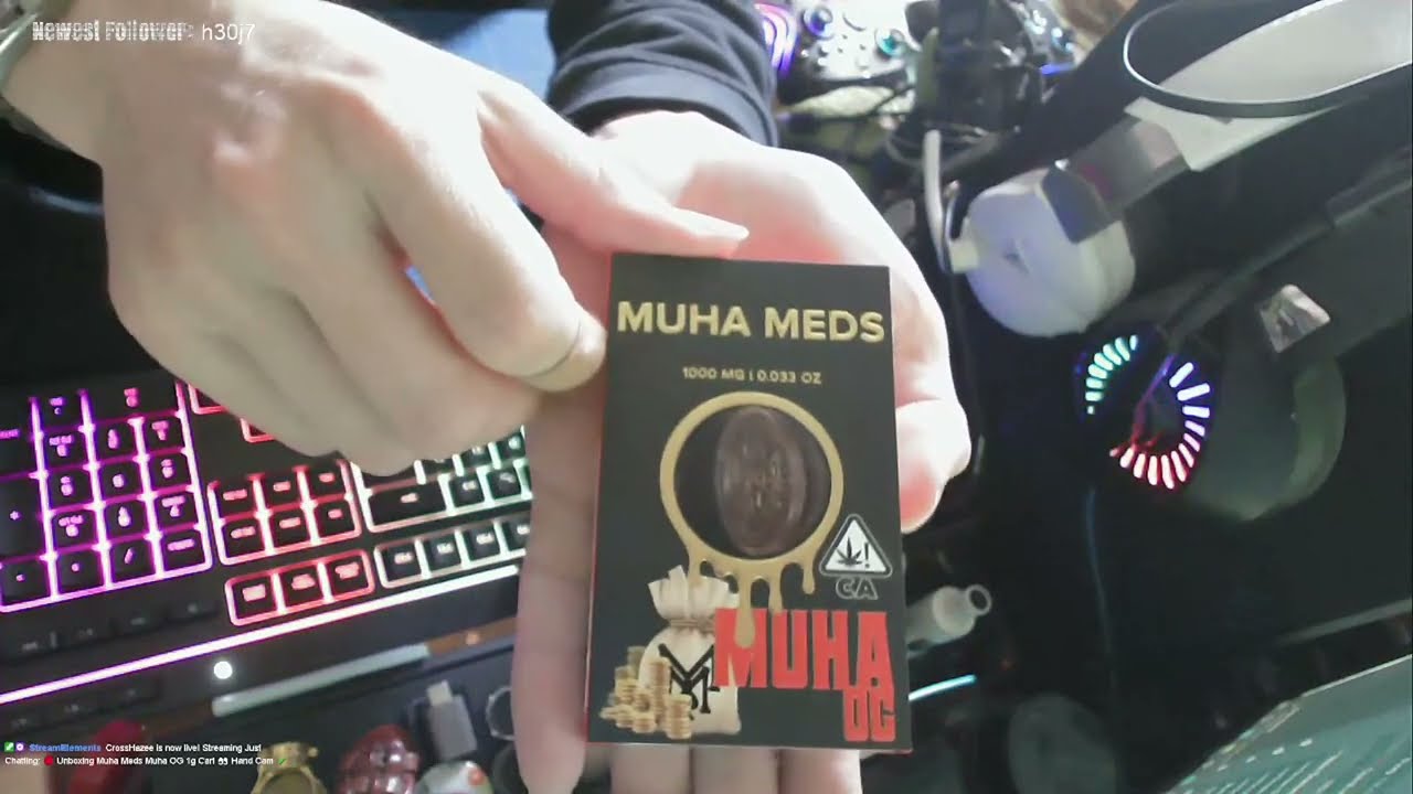 💰 Unboxing Muha Meds Muha OG 1g Cart 👀 Hand Cam  ✔️