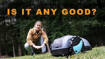 I Tested a CHEAP Robot Lawn Mower — No Setup Needed! — Yardcare V100
