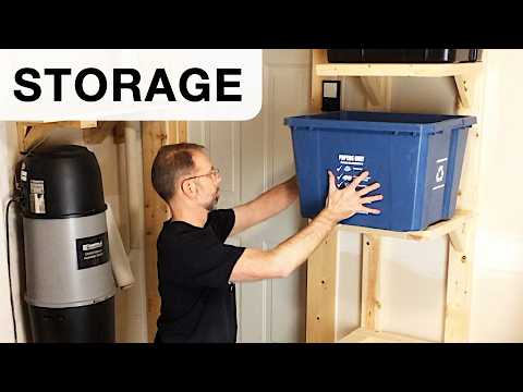 wall-shelf-build-for-garage-organization-|-woodworking