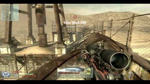 Call of duty modern warfare 2 Rust 1v1 Barret quickscoping