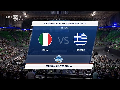 Τουρνουά Aegean Acropolis 2025 | Ιταλία - Ελλάδα | Highlights