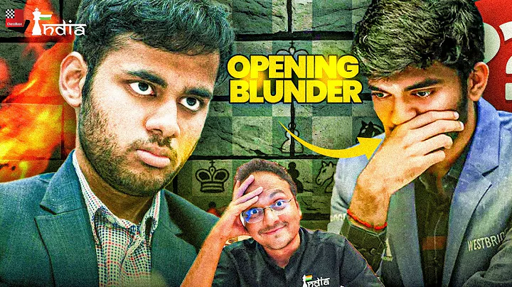 When Gukesh blundered a piece on move 14 against Arjun Erigaisi | Death Match 2.0