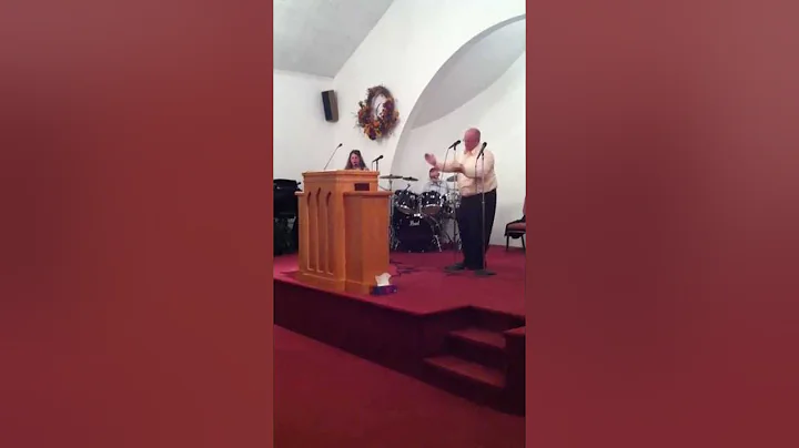 Todd & Vicki Hignite singing: "He ain't never done...