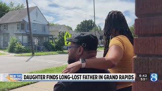 A woman moves her family back to Grand Rapids after finding out something unexpected