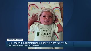 Hillcrest introduces first baby of 2024