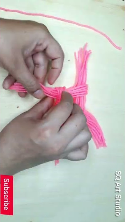 How to Attach Pom Poms & Tassels