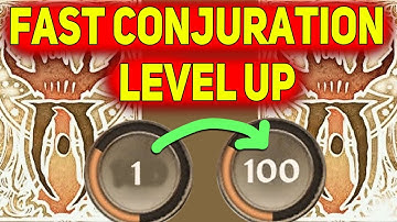 Fast Conjuration LEVEL UP Exploit Oblivion Remastered, how to level up Conjuration fast Oblivion