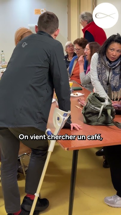 Le Café Sourire de Strasbourg - Tour de France de la Société de Saint-Vincent-de-Paul. - YouTube