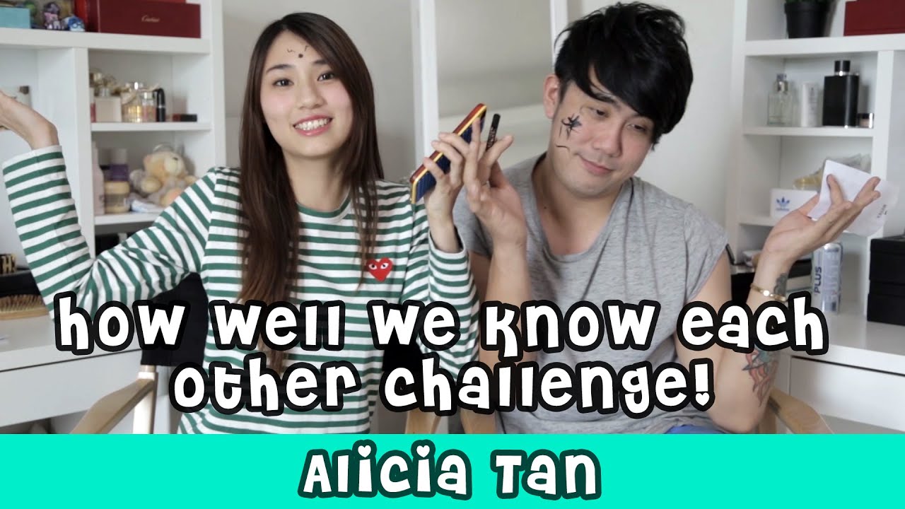 How Well Do We Know Each Other Challenge ft. Joseph Germani | Alicia Tan