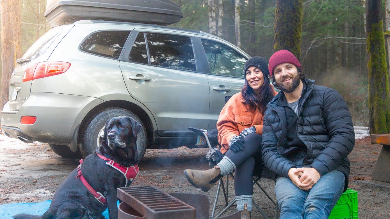 New Years Eve Car Camping - YouTube