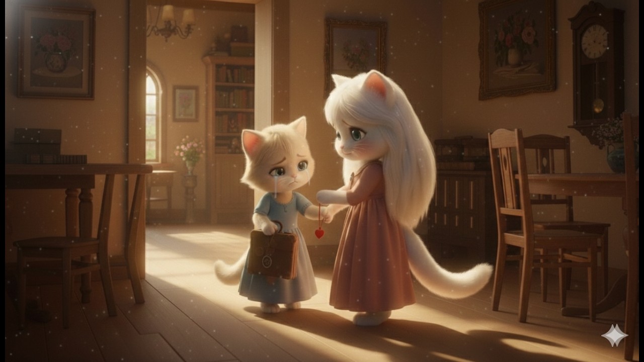 Two Cat Sisters from an Orphanage