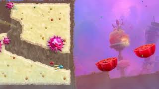 Let's Play Rayman Legends (BLIND) Part 5: FRUIT NINJA! screenshot 1