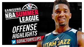 Donovan Mitchell 2017 Summer League Offense & Defense Highlights - Utah Jazz Debut