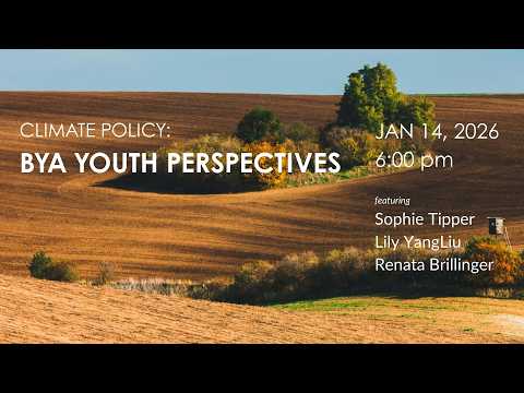 Climate Policy: BYA Youth Perspectives