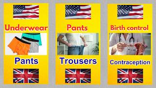 American vs British English 🇺🇸🇬🇧 | Same Language, Different Words! #americanenglish #britishenglish