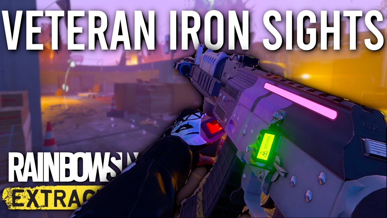 Elite Protean on Veteran w/ Iron Sights in Rainbow Six Extraction