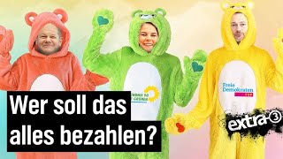 Die Koalitionsverhandlungen der Ampel – rot-gelb-grüne Glücksbärchis