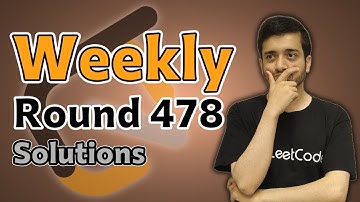 Leetcode Weekly 478 | Solutions by Former LeetCode Contest Coordinator
