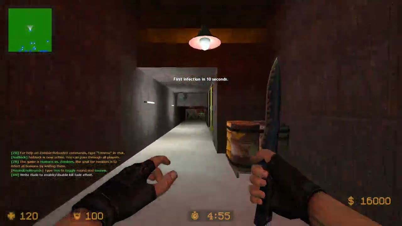 Counter strike Source: zombie revival gameplay