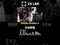 【C4 LAN】ゲーマー達の晩ごはん　C4 LAN恒例のピザタイム！　#shorts