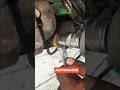 Smart Tricks for Opening the Center Axle Bolt on an Automatic Motorcycle Frame #mechanic #shorts