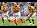 RUGBY FAILS COMPILATION 2018