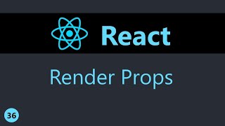 ReactJS Tutorial - 36 - Render Props Part 1 (English)