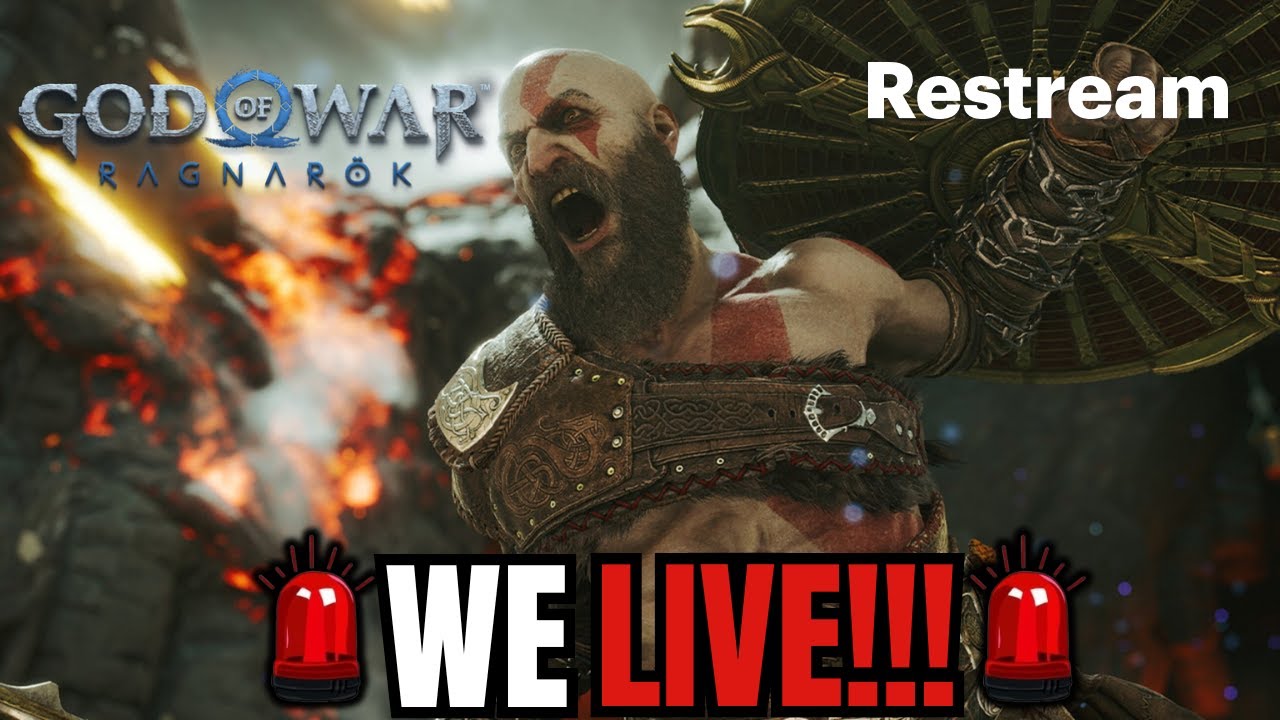 KRATOS IS BUILIT DIFFERENT! FIRST PLAYTHROUGH GOD OF WAR RAGNAROK