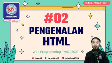 Pengenalan HTML #2 | Web Programming 1