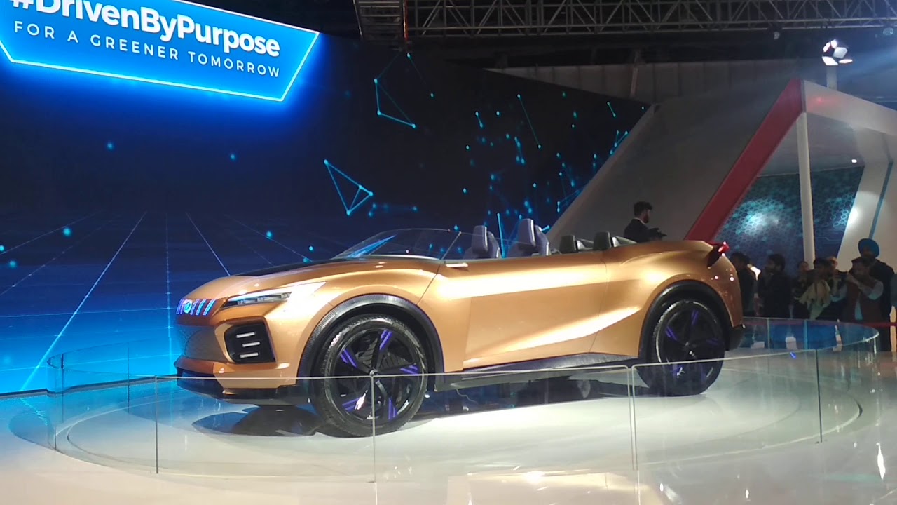 Mahindra Funster Electric Car At Auto Expo 2020