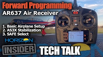 AR637T Receiver Setup via Forward Programming - Horizon Insider Tech Talk