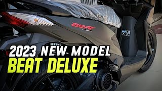 HONDA BEAT TERBARU 2023 DELUXE BLACK🔥PALING BANYAK PEMINAT‼️