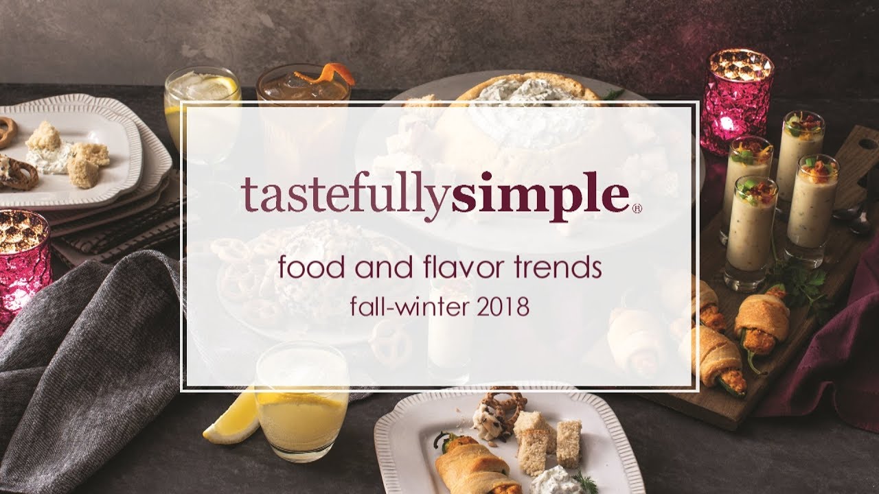 Food And Flavor Trends Fall Winter 2018 Youtube