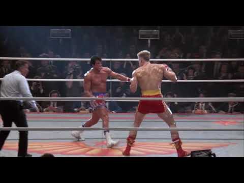 Rocky vs Drago (War) & Final round (HD)