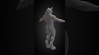 Foxhound 01 - Fursona VRChat Avatar #vrchat #socialmedia #furry #blender3d #blender
