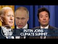 Putin to Join Climate Summit with Biden, Netflix Stock Takes a Dive | The Tonight Show