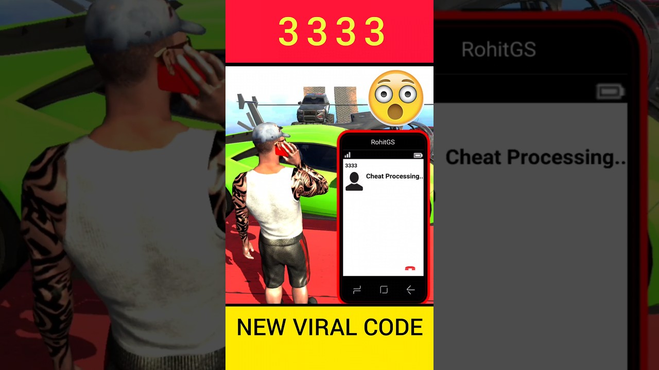 Omg 😱 Viral Cheat Code 👉 54870 👈 Android gameplay Indian Bikes Driving 3D bike Game || 