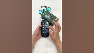 Máy phiên dịch 137 ngôn ngữ Atalk Plus+ kết hợp 6 tính năng phiên dịch #mayphiendich #maydichcamtay