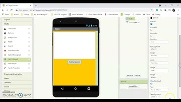 Text to Speech App in MIT App Inventor