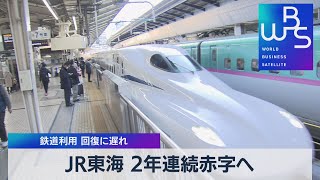 ＪＲ東海 ２年連続赤字へ 鉄道利用 回復に遅れ（2021年10月27日）