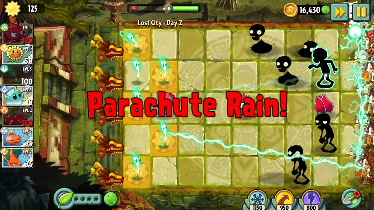Plants VS Zombies 2 Lost City Day 2 Walkthrough Gameplay Best