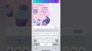 How to create a Mermaid Birthday Invitation screenshot 5