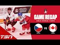 Czechia vs canada  2023 world juniors highlights