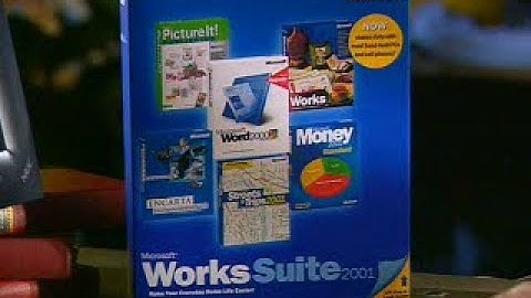 Microsoft Works Suite 2001 (Promo Video 2000)