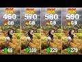 RX 460 vs RX 570 vs RX 580 vs RX 590 - 8 Game Test | Worth Upgrading?