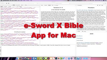 e-Sword Bible Software and iPad/iPhone App [Review of Mac]