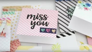 How to Make Your Own Mini Cards